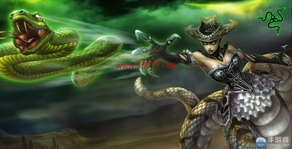 《LOL》魔蛇之拥卡西奥佩娅背景故事